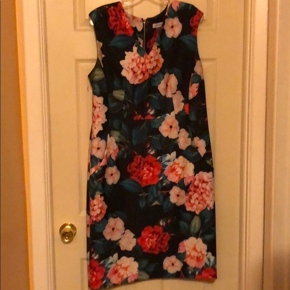 Calvin Klein Floral Dress